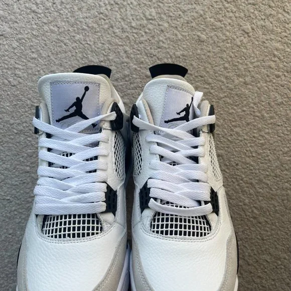 Jordon 4 'Grey Nike Series men's basketball shoes - Picture 2 of 6